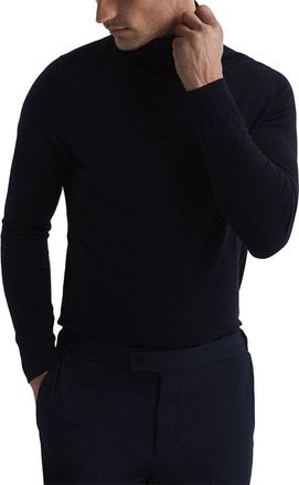Reiss Caine Slim Fit Merino Wool Roll Neck Sweater