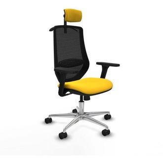 Piqueras y Crespo Piqueras Y Crespo D086n2h Silla De Oficina Ergon&oacute;mica Amarilla