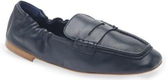 Cordani Arlie Penny Loafer in Navy Leather at Nordstrom, Size 7.5Us
