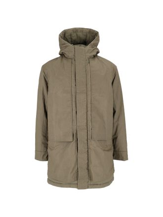 K-Way Curti Wax Cotton Nylon 3/4 Jacket