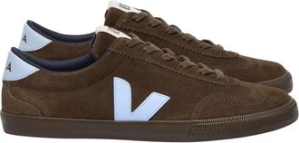 Veja Bruine Sneakers met Witte Details - Dames - Sneakers - Bruin - 39 EU - Leer - Schoenen