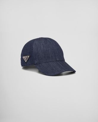 Prada Denim baseball cap