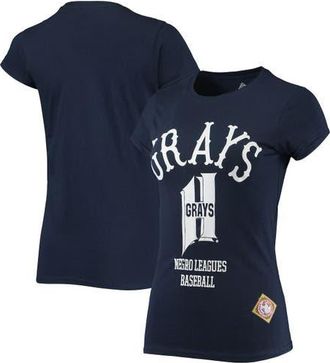Stitches Womens Stitches Navy Homestead Grays Negro League Logo T-Shirt at Nordstrom, Size Medium
