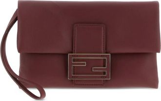Fendi Borsa a spalla Mamma Baguette - Rosso