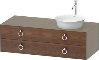 Duravit Duravit - Tulip Blanco, Mueble De Ba&ntilde;o Colgado En La Pared, Ancho