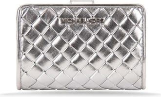 Michael Kors Wallet - Dames - Portefeuilles - Grijs - ONE Size - Leer - Accessoires