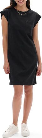 Hatley Pocket T-Shirt Dress in Caviar at Nordstrom, Size X-Small