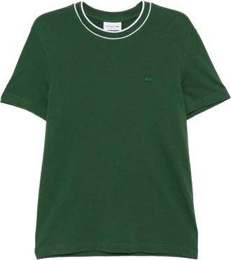 Lacoste T-shirt con logo - Verde