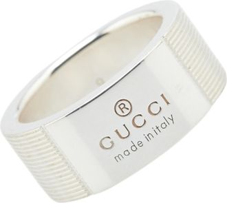 Gucci Silver Silver 925 Band Ring (Pre-Owned)