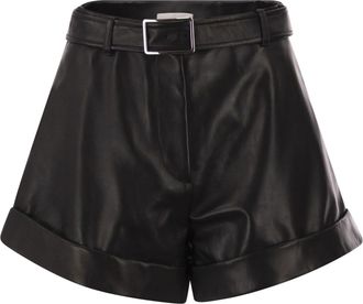 Sportmax Bermudas de cuero Sportmax Spxvasaio