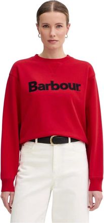 Barbour Mujer, Sudaderas, Rojo, Talla: S