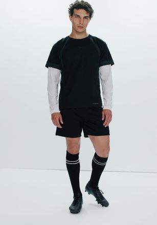 H&M Football Shorts With Drymove in Black at Nordstrom, Size X-Large