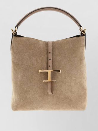 Tod's t timeless mini leather bucket bag