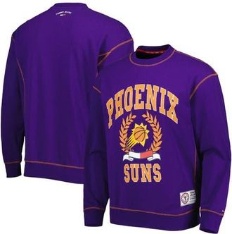 Tommy Jeans Mens Tommy Jeans Purple Phoenix Suns Peter French Terry Pullover Crew Sweatshirt at Nordstrom, Size Medium