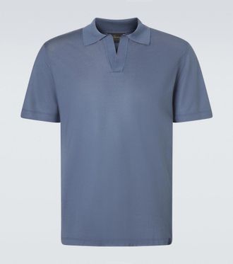 Brioni Silk polo shirt