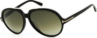 Tom Ford FT1210 01B Shiny Black/Smoke Gradient