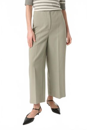 Soaked In Luxury Corinne High-Waisted Culotte Trousers In Shadow