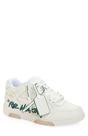 Off-white Out of Office for Walking Sneaker in White - Jet Green at Nordstrom Rack, Size 45