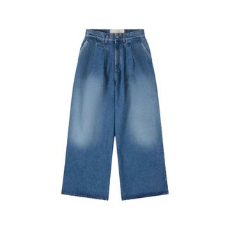 ERL Erl, Heren, Jeans, Blauw, Maat: M Katoen