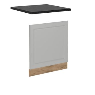 Vicco Frontal Para Lavavajillas R-line, Blanco Casa De Campo, 60 Cm, Et Antracita Vicco
