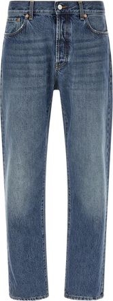 Department Five Blue Relaxed Mid Rise Jeans