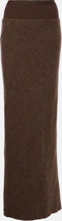 Rick Owens Coda wool maxi skirt
