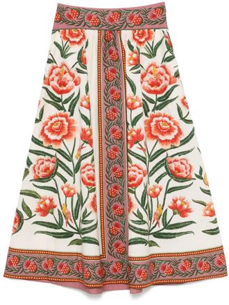 Farm Rio Ainika midi-rok - Beige