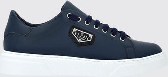 Philipp Plein Sneakers basse in pelle liscia con logo laterale applicato