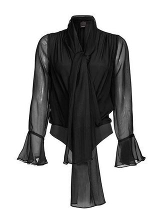 Pinko Silk chiffon bodysuit