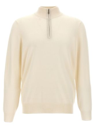 Brunello Cucinelli White Cashmere sweater