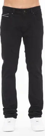 Cult of Individuality Rocker 36-Inch Long Slim Fit Jeans in Black at Nordstrom, Size 30