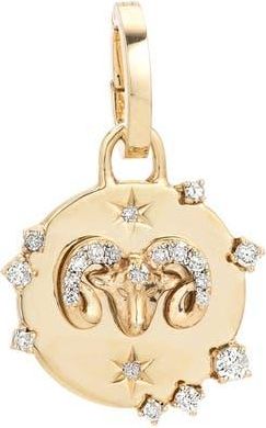 Adina Reyter Zodiac Charm in 14K Yellow Gold-Aries at Nordstrom