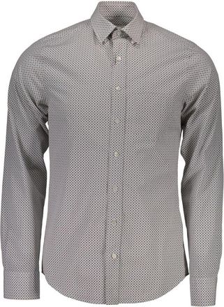 GANT Bianco Cotton Men Mens Shirt