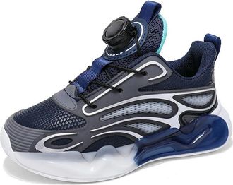 Generic ZBDP Autumn Boys Sports Shoes Sneaker Breathable Comfortable Kids Basketball Shoes Luxury Running Sneaker for Boy Blue