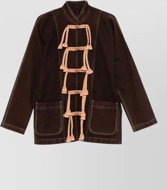 Uma Wang single-breasted wool coat