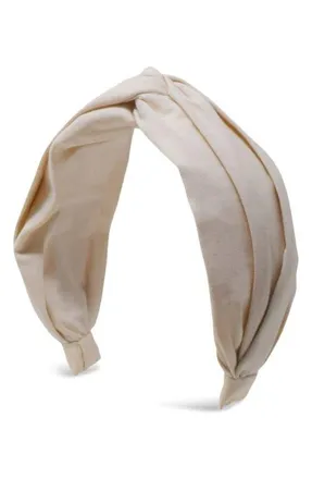 Gigi Burris Millinery Ellery Twist Canvas Headband at Nordstrom