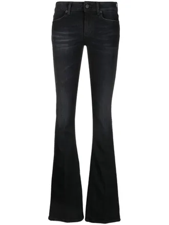 Dondup Jeans svasati a vita bassa - Nero