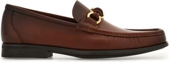 Ferragamo Alain Leather Loafers With Hues Shoes