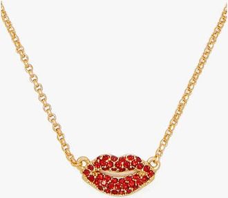 Kate Spade New York Hit The Town Lips Mini Pendant