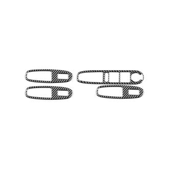 OEM Embellecedor Del Panel De Control Del Regulador De Ventana De Fibra De Carbono Para 159 2005-2011 - Accesorios Interiores