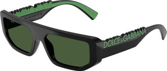 Dolce & Gabbana DG6203 501/71 Mens Sunglasses Black Size 56