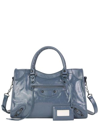 Tiffany & Fred Distressed Leather Satchel