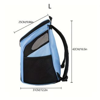 OEM Mochila Plegable Y Transpirable Para Mascotas Y Perros (roja) Para Viajes