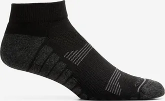 Cole Haan Mens Performance Quarter Socks - Black