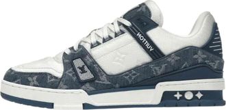 Louis Vuitton Trainer Low Monogram Denim 1A9JGZ
