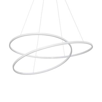 Netlighting Oz Integrated LED Pendant Ceiling Light White 8300lm 3000K