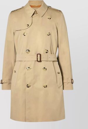 Burberry short jacket epaulettes storm flap detail