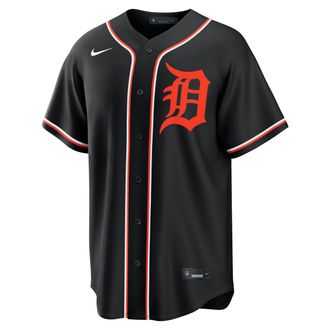 Nike Riley Greene Detroit Tigers Nike Mens MLB Replica Fashion Jersey in Black | RP260HMCDG9-LVE