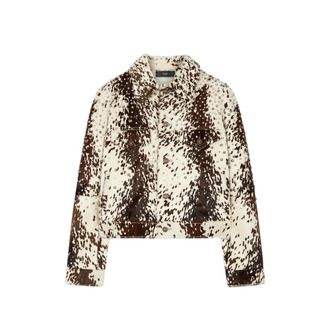 Amiri Cowhide Embellished Trucker Jacket