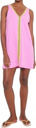 Lisa Todd In A Tizzy Tunic Dress In Passion